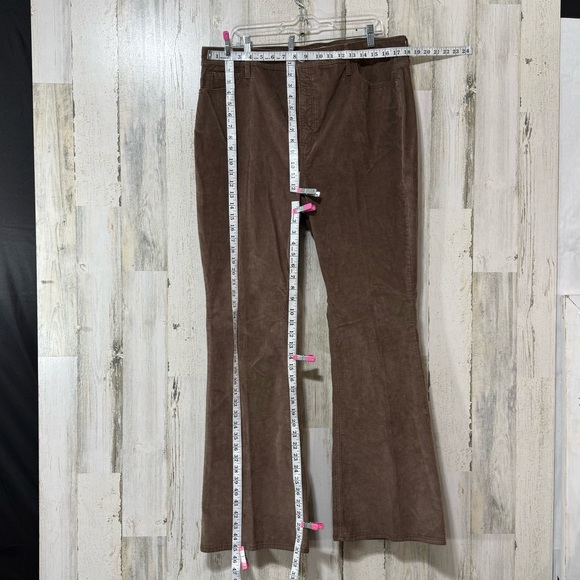Old Navy Corduroy Brown Fit & Flare Pants - Picture 5 of 11